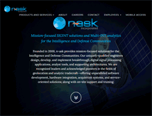 Tablet Screenshot of n-ask.com